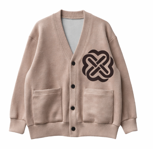 Pink Lucky Cardigan